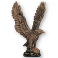 Antique Brass Eagle Casting w/2" Medallion Space (11 1/2")